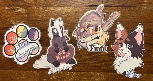 Fursuit Badge Printing and Laminating Service!